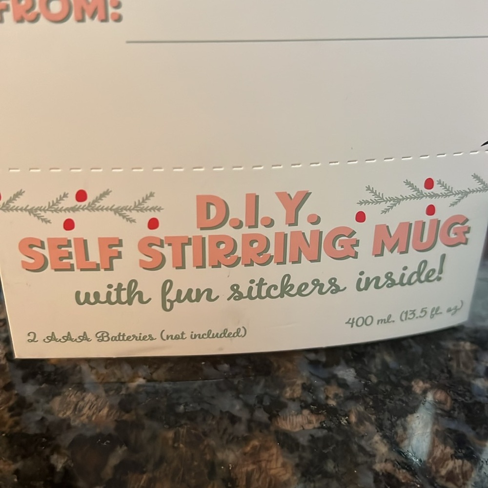 Target Bullseye’s Playground self-stirring mug, pale pink/purple NEW! - Picture 5 of 5